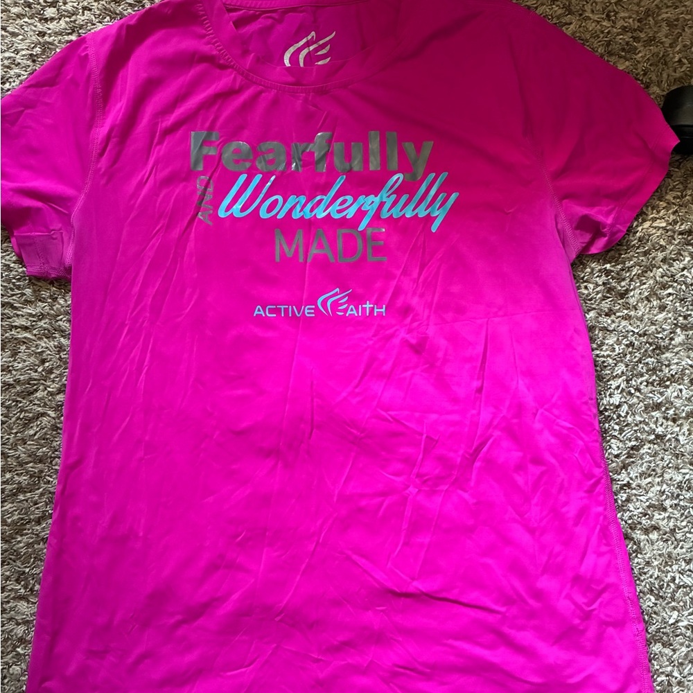 Active Faith Pink Graphic T-Shirt